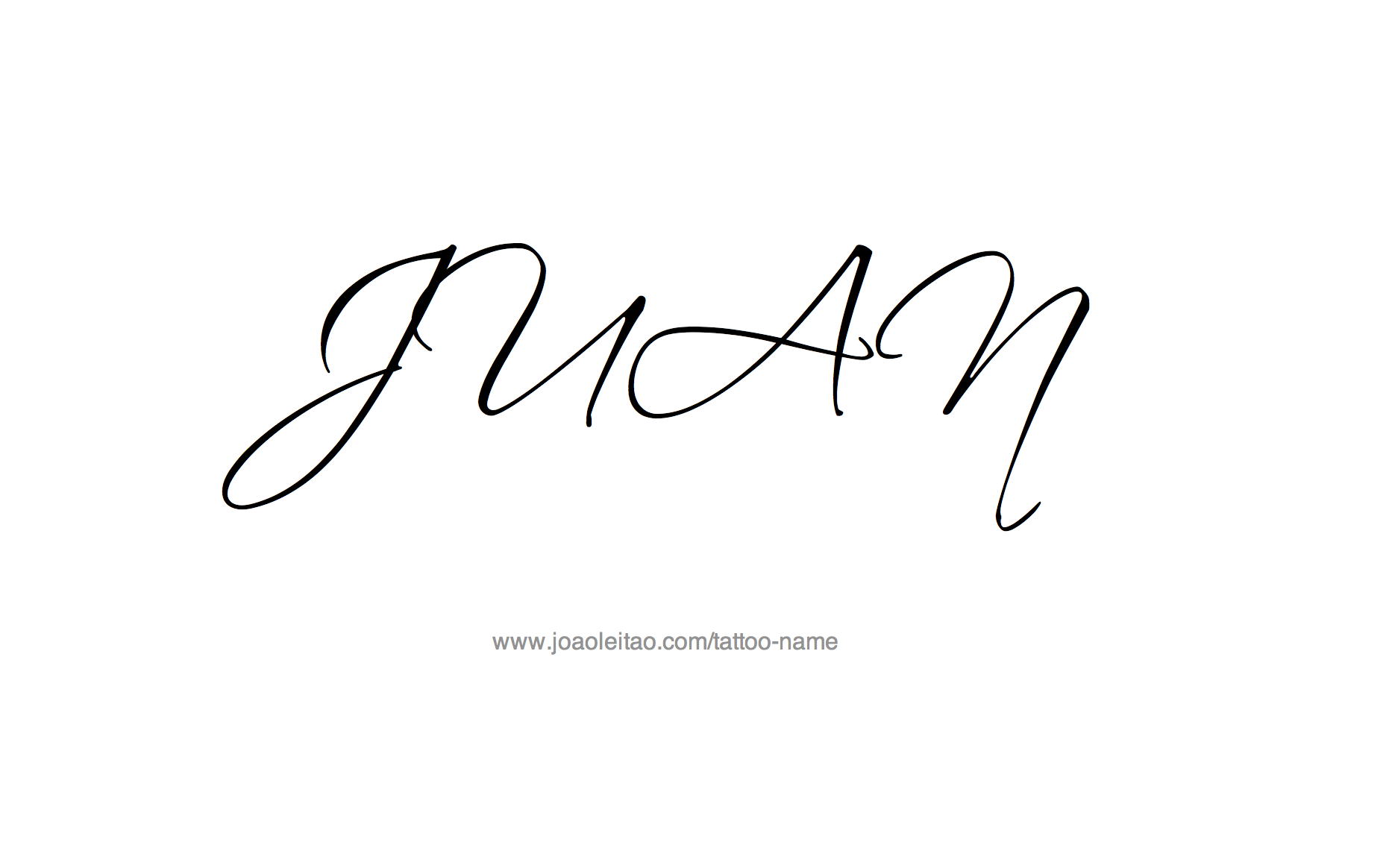 Juan Name Tattoo Designs
